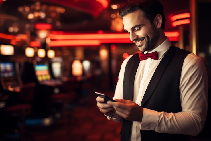 Pengguna membaca panduan nomor bonus pgbet